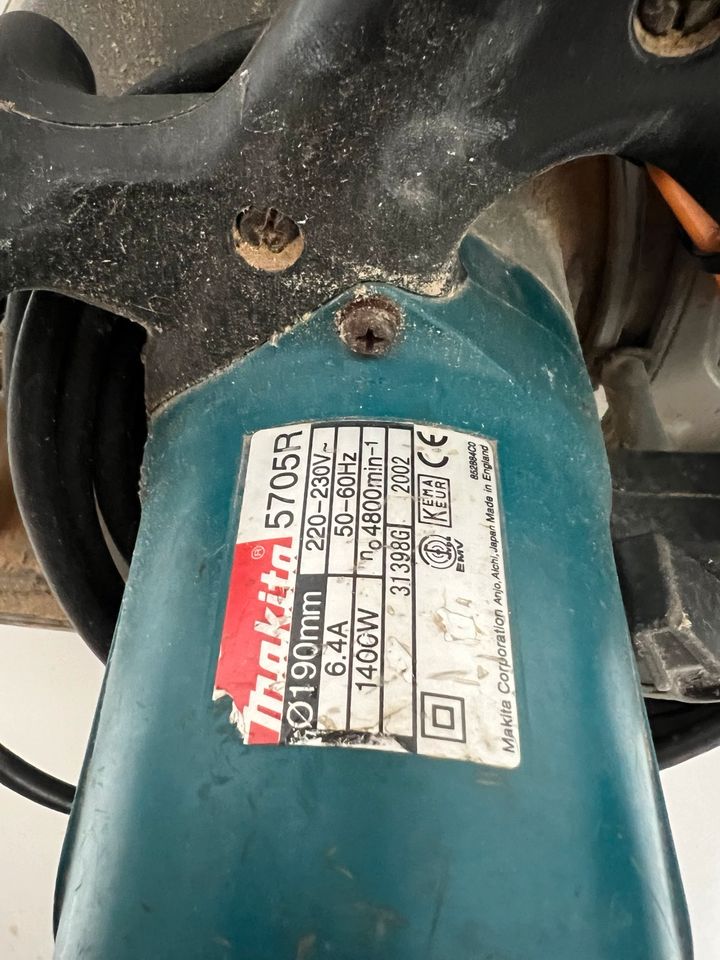 Kreissäge Makita 5705R 190mm 1400W in Witten