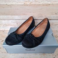 Gabor Ballerina Gr.4/37 Nubuk Oil Schwarz Rheinland-Pfalz - Bad Breisig  Vorschau