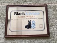 Spiegelbild "Black & White" Scotch Whisky 30 x 25 cm Baden-Württemberg - Nürtingen Vorschau