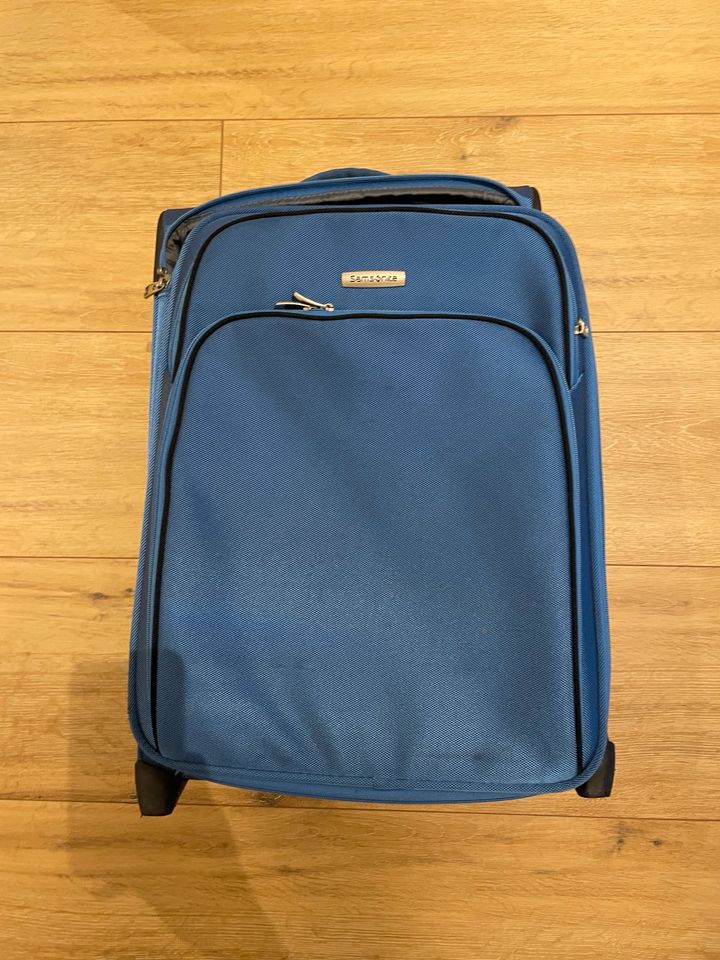 Samsonite Upright 55/20 Kabinentrolley Handgepäck blau in Markdorf