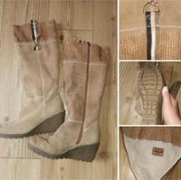 S.Oliver Wildleder Stiefel mit Keilabsatz Gr 39 wie neu Thüringen - Apolda Vorschau