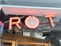 Neon Buchstaben, „rot“, 60er Jahre, Werbung Nordrhein-Westfalen - Schwelm Vorschau