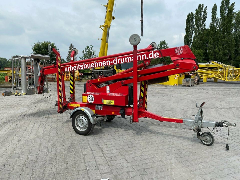 Arbeitsbühne/ Hubsteiger Junior 12 m Arbeitshöhe Anhänger mieten in Dortmund