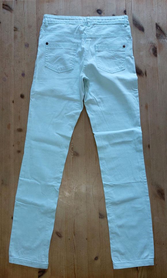 Jeans NKY Gr. 152 helles türkis/mint in Gummersbach