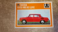 Skoda 1000 MB DE LUXE Oldtimer Sachsen - Burgstädt Vorschau