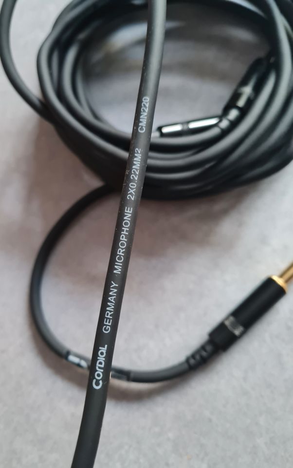 2 Cordial Microphone cable in Berlin