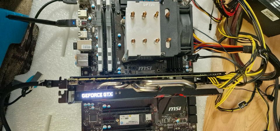 Mainboard Bundle MSI X99 A Raider in Gelsenkirchen