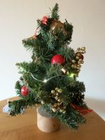 Retro: Sehr alter Weihnachtsbaum / Geschäftsdeko mit Lichterkette Bochum - Bochum-Nord Vorschau