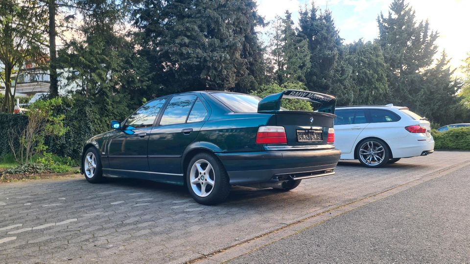 BMW e36 318i Oldtimer in Bostongrün Metallic in Fulda