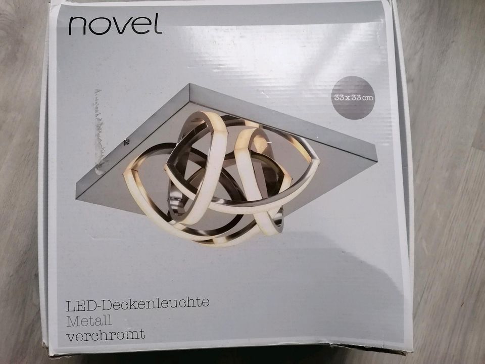 LED Deckenleuchte, Novel design, neuwertig in Brandenburg - Potsdam |  Lampen gebraucht kaufen | eBay Kleinanzeigen ist jetzt Kleinanzeigen