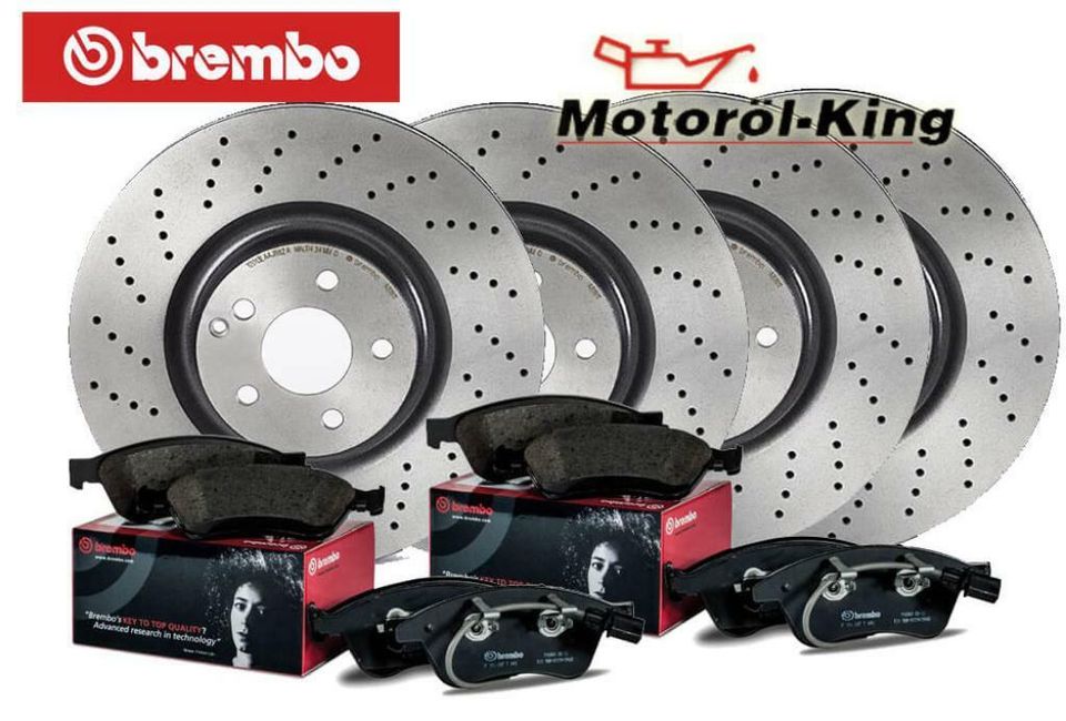 Brembo Bremsenset  XTRA  OPEL ASTRA H  VA 280MM+ HA 264MM in Wenzendorf