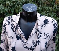 MARELLA MAX MARA Top/Bluse schwarz/sand Blumen Schluppe 3/4 Ärmel München - Maxvorstadt Vorschau