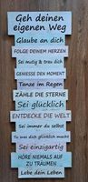Holzschild Planken Optik Wandbild Dekoschild Vintage Hessen - Gießen Vorschau