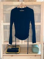 Bershka Shirt Gr. L | seitlich zum binden schnüren | crop Sachsen - Radebeul Vorschau