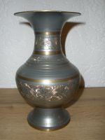 Sehr alte Blumenvase Vase Zinn mit Messing antik Saarland - Saarlouis Vorschau