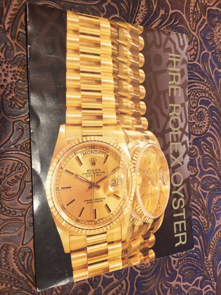 Rolex booklet in Retterath