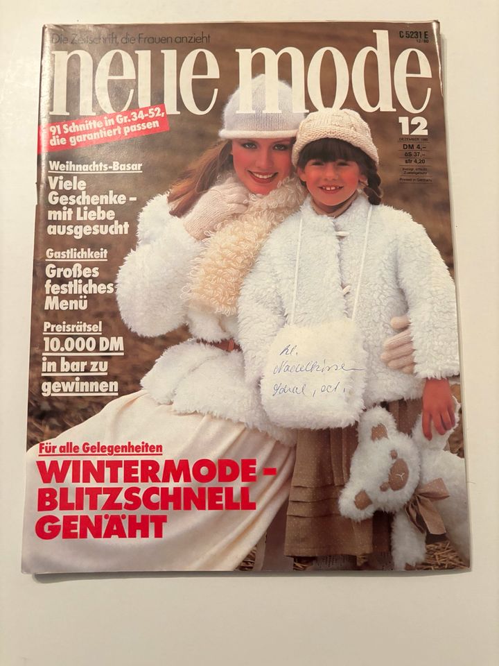 Neue Mode 10/1978 und 12/1980 sowie Klingel Bestell Katalog 1968 in Nürnberg (Mittelfr)