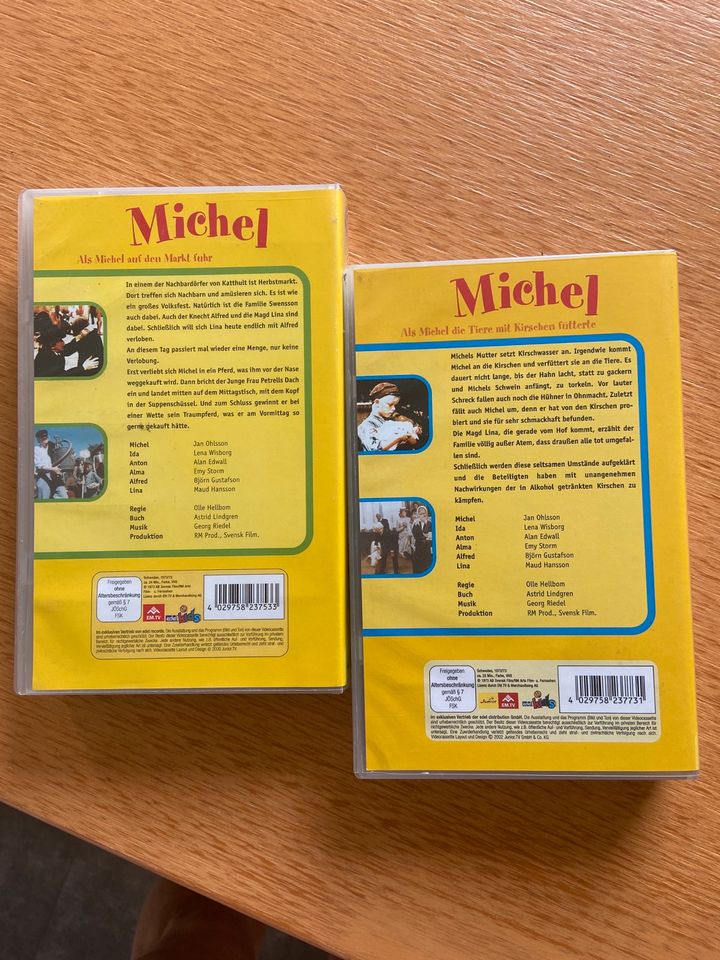 VHS Videocassetten Michel in Bünde
