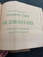 Filtertüte vorwerk Tiger 250 251 252 Rheinland-Pfalz - Idar-Oberstein Vorschau
