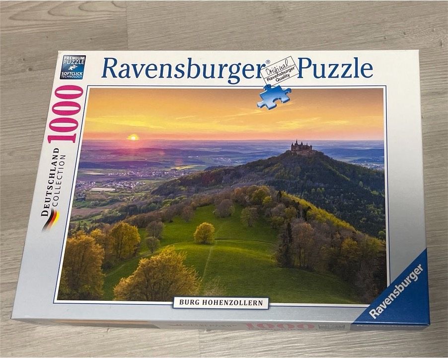 Ravensburger Puzzle Burg Hohenzollern in Hechingen