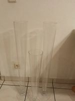 3 Glas Vasen transparent sehr dekorativ Glasvase. Als Set Paket z Essen - Essen-Ruhrhalbinsel Vorschau