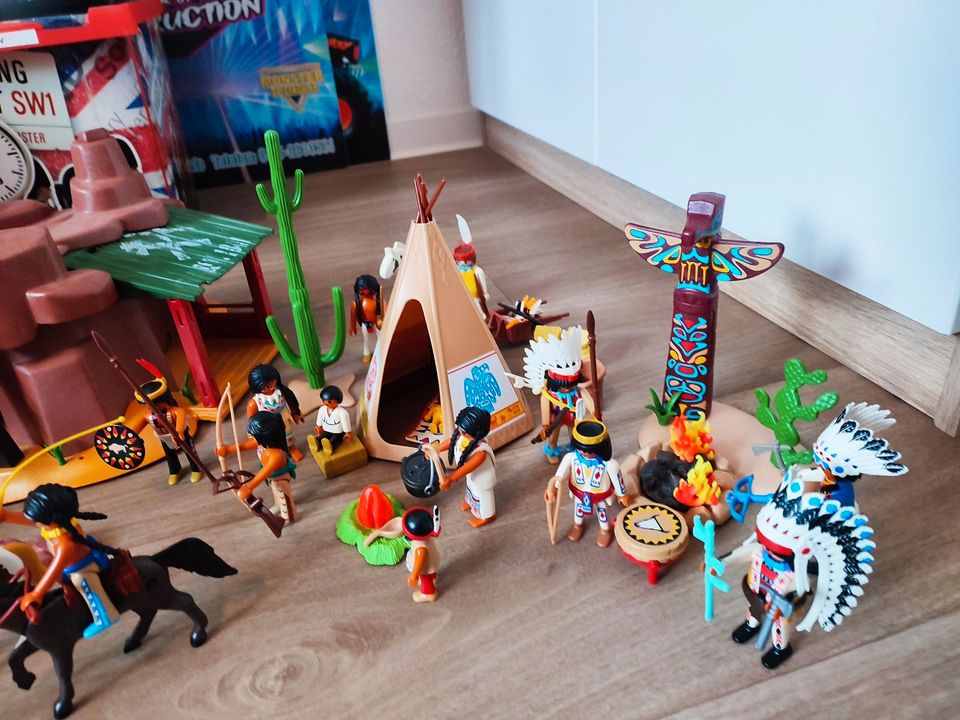 Playmobil Cowboy und Indianer großes Konvolut in Greifswald