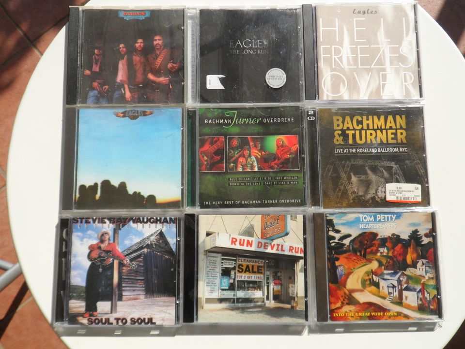 (12) 108 Rock CD`s Van Halen, Gotthard, Eagles, Fleetwood Mac in Ludwigshafen