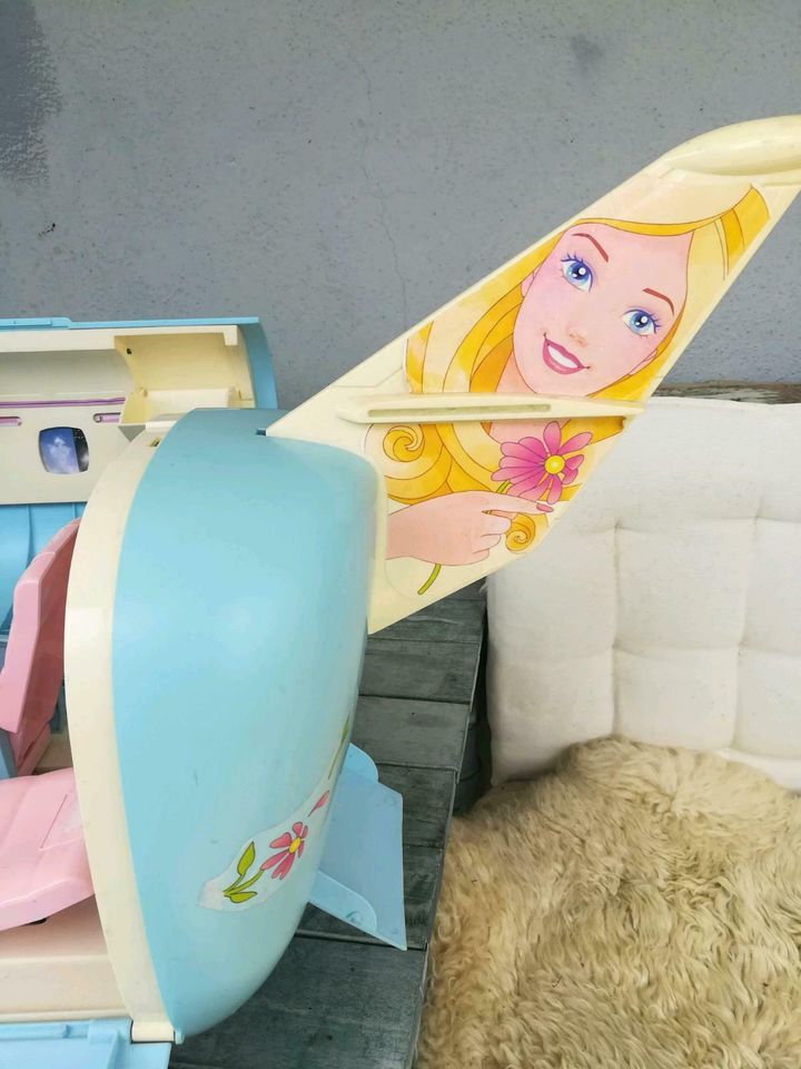 Großes Barbie Flugzeug retro Flieger Vintage Rar Schnäppchen in Weil der Stadt