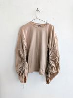 Zara Bluse Gerafft Raffungen Pulli Sweater Shirt Casual Nude Top Dresden - Neustadt Vorschau