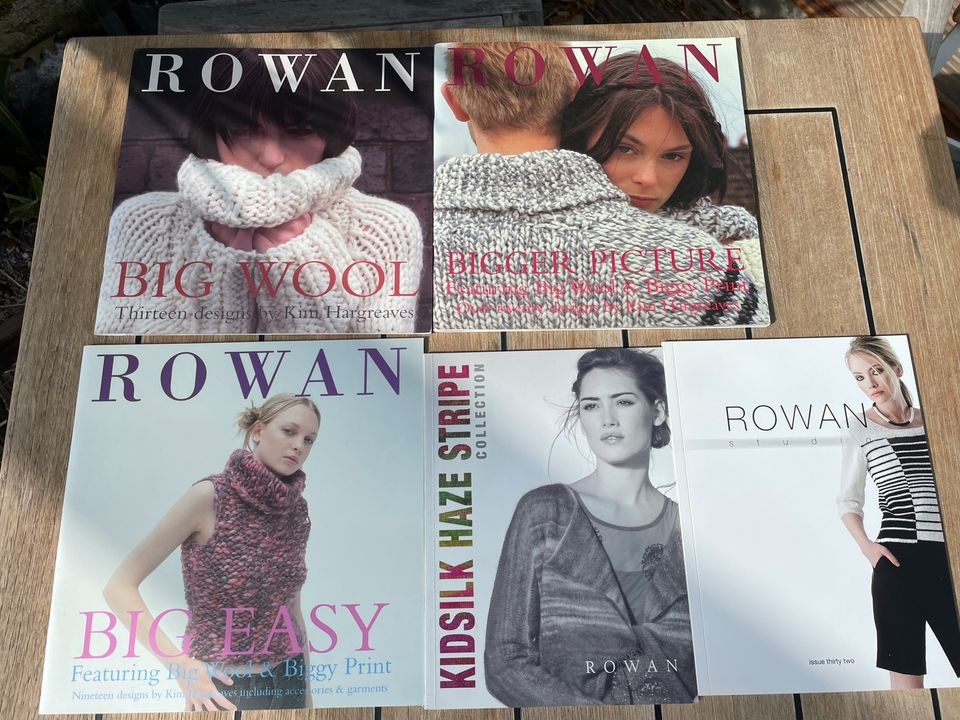 ROWAN Anleitungen Hefte Magazine englisch 7€/Stück in Bonn