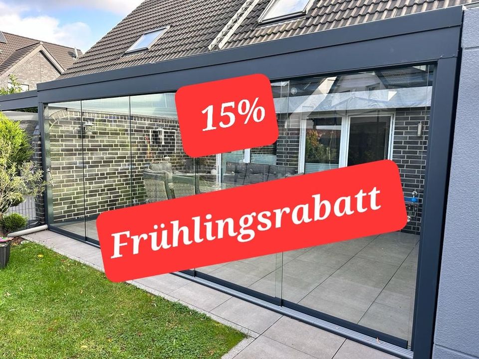 Terrassenüberdachung Carport Beschattung Kaltwintergarten in Datteln