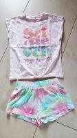 Schlafanzug Pyjama kurz Sommer Shorty Mädchen Gr. 140 Bayern - Ingolstadt Vorschau