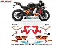 Aufkleber Kit "Akrapovic IDM Replica" KTM RC8 1190 R 2010 Baden-Württemberg - Loffenau Vorschau