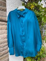 Blaue Orsay Satin Bluse Hemdbluse Longbluse Langes Hemd Oberteil Nordrhein-Westfalen - Bergneustadt Vorschau