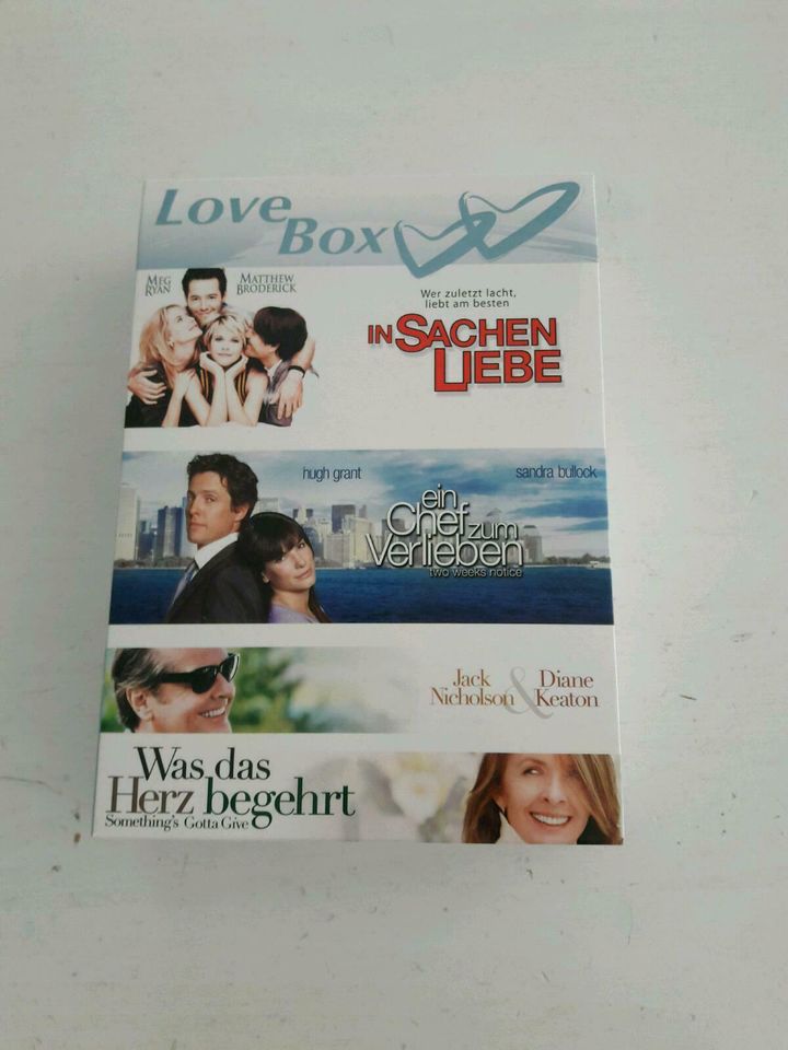 3er DVD-Box (In Sachen Liebe, Ein Chef zum Verlieben, ...) in Borchen