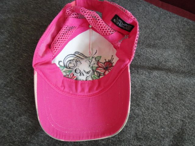 Soccx Baseball pink Damen Visor Cap Kappe Baumwolle blau in Hannover