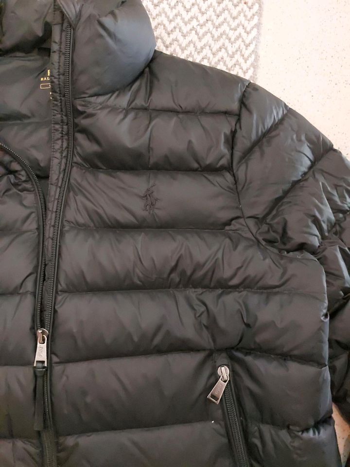 Ralph Lauren Jacke L Schwarz Daunenjacke Übergangsjacke in Konstanz