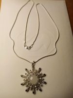 Halskette 925er Silber mit Süßwasser Perlen und Milchquarz Rheinland-Pfalz - Frauenberg Vorschau
