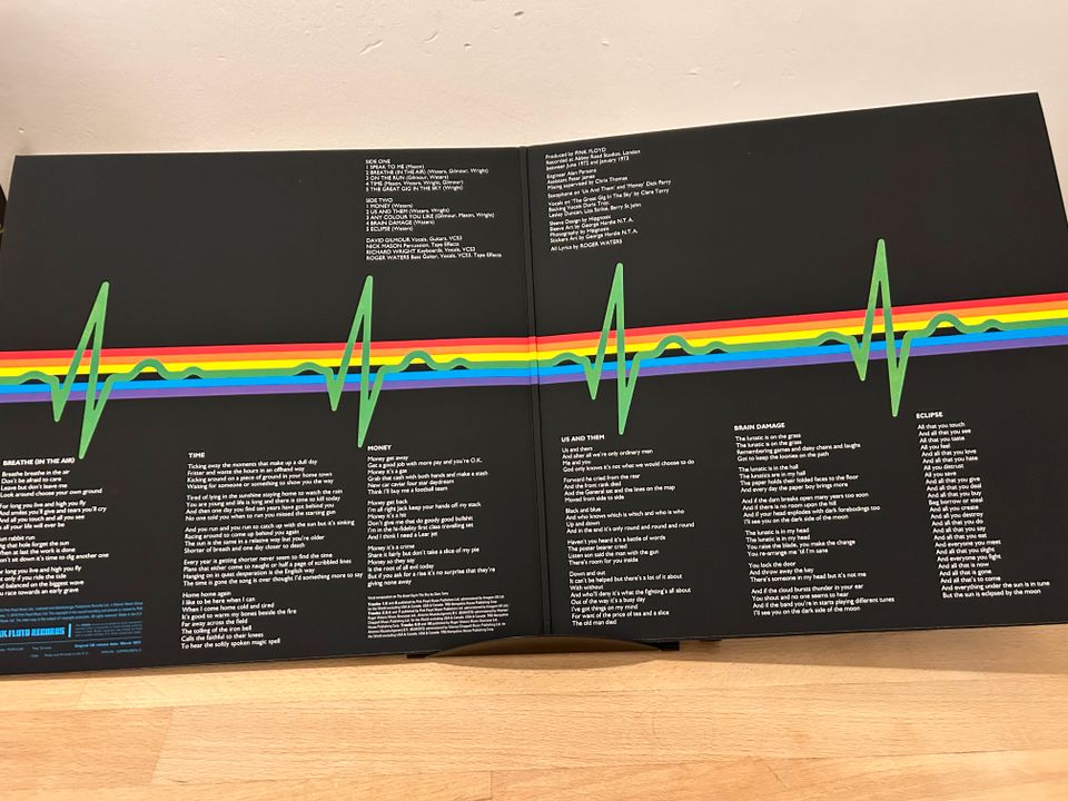 Schalplatte [Mint, LP] Pink Floyd - The Dark Side of the Moon in München