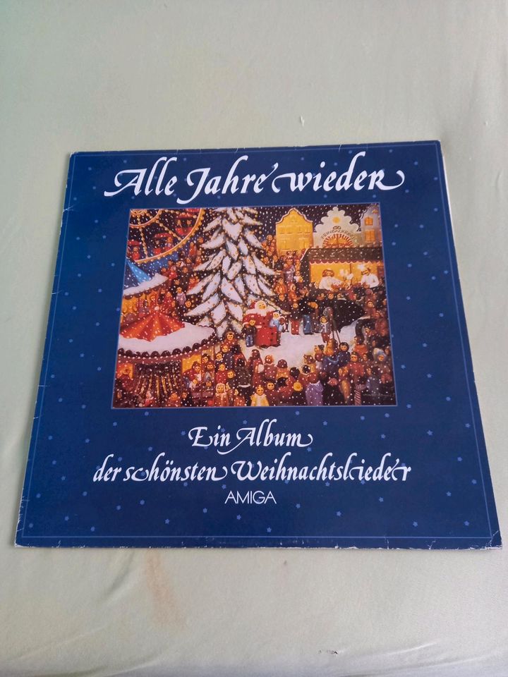 DDR Weihnachts Schallplatten in Leipzig
