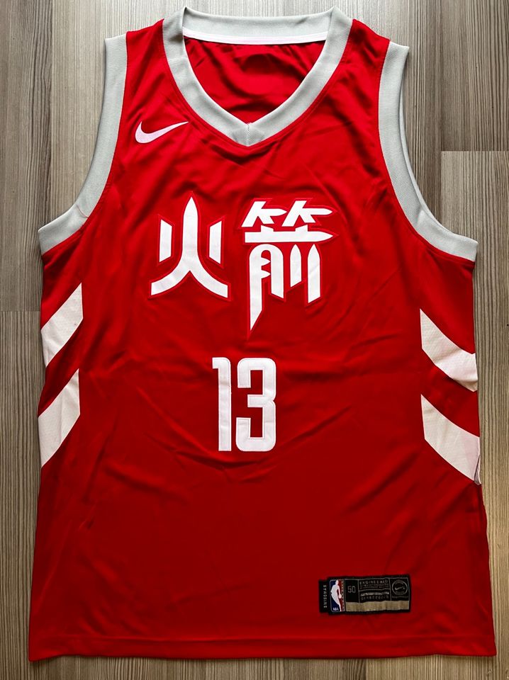 James Harden Autogramm signiert Houston Rockets Nike Trikot COA in München