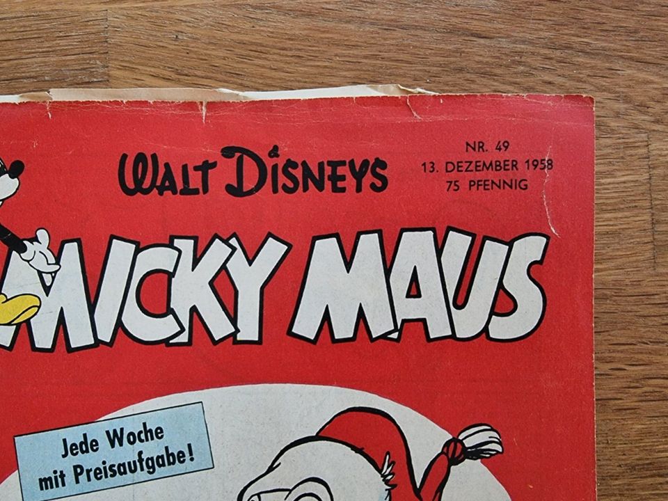 Micky Maus Heft 1958 / Nr. 49 in Nürnberg (Mittelfr)