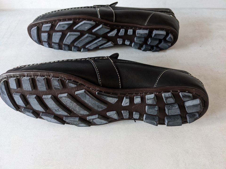 RALPH HARRISON Loafer schwarz Mokassins GR. 43 NEU (war 249€) 10 in Bielefeld