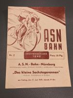 Werbe- Flyer Radrennbahn ASN Nürnberg Prospekt Rennrad -Bahn 1949 Bayern - Gößweinstein Vorschau