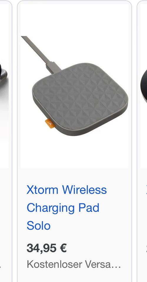 xtorm Wireless Charging Pad 15 W Ladestation in Halle