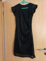 DAMEN KLEID SCHWARZ GLITZERND GR 34 Baden-Württemberg - Gottmadingen Vorschau