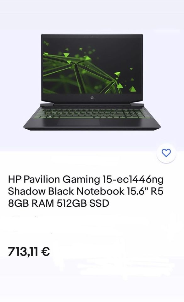 HP Laptop Gaming in Moers