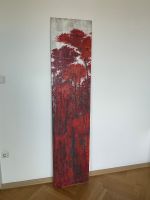 Acrylbild | rot | 195x45 auf Leinwand München - Altstadt-Lehel Vorschau