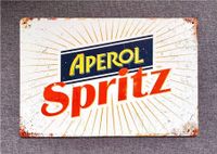 Retro Blechschild Deko Schild Vintage 30x20cm Aperol Spritz *Neu* Baden-Württemberg - Filderstadt Vorschau