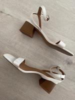 Asos 40 Sandalen offen High Heels weiß braun Strand Sommer Nordrhein-Westfalen - Paderborn Vorschau